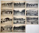 香川県立丸亀高等女学校第十六回記念運動会絵葉書　モノクロ写真版11枚　戦前