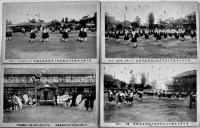 香川県立丸亀高等女学校第十六回記念運動会絵葉書　モノクロ写真版11枚　戦前