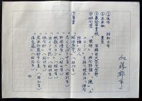 加藤郁乎自筆ペン書草稿「句作ノート」400字15枚完+「略歴」400字1枚完　昭和50年代