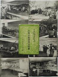 絵葉書　大東亜建設戦博覧会　モノクロ写真版8枚組　袋付き　昭和17年