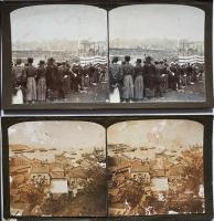 双眼写真（ステレオグラム）12枚　箱　説明書付き　SERIES.11 萬國実體写真協会東京本部　1908年