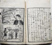 小学人體問答・完　竹内泰信著　絵入本　筑摩県下著者蔵版　明治9年