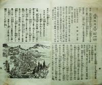 信濃温泉誌 全　小山居士著　温泉場図版多　西澤活版社　明治25年