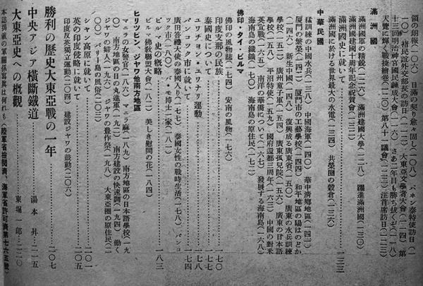 大東亜共栄圏写真大観 大東亜戦争一周年記念写真集 鉄道工学会編 昭和