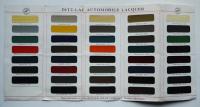 Ditz-Lac（ピロキシリン）自動車の色見本帳　Ditzler Color Company　U.S.A　戦前