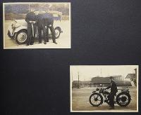 関西学院大学自動車部員アルバム2冊　生写真大小240枚貼込み　戦前