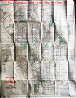 (英）バッファロー（ニューヨーク州）市街図付ガイドブック　1930年