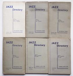「THE JAZZ DIRECTORY OF RECORDED JAZZ & SWING MUSIC 」VOL.1〜6（全6巻揃い）1949〜57年