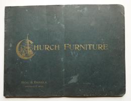 （洋書）教会家具調度写真集　BEAL & DANIELS刊　U.S.A　1897年