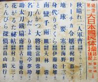 「譚海」第21巻9号　海野十三「地球要塞」/他　博文館　昭和15年