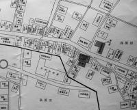 新潟県中魚沼郡川西町住宅案内図　個別住居表示・広告入　昭和50〜60年代？