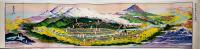 大鰐蔵館温泉図絵（鳥瞰図）青森県南津軽郡　カラー金子常光画　日本名所図絵社　戦前