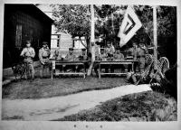 大正八年兵在営記念（写真集）電信独立大隊第一中隊