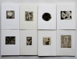 「雹」1,2,3,4,5,7,8,9号（8冊）全冊表紙司修オリジナル銅版画入　雹の会発行　1999年