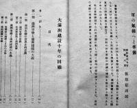 大満洲建設十年の回顧　日満興亜同盟有志会編　箱　興亜書院　昭和16年
