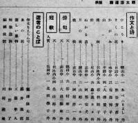 「風と雲」第二冊　岩手県紫波郡児童生徒創作文集　非売　昭和24年