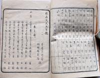 現存誹諧文久五百題（上下）附・人名録　半青居新甫/閑樹園菊雄輯　青雲堂梓　文久3年