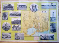 旅順（リーフレット）旅順市街図入　南満洲鉄道株式会社　昭和7年　