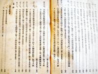 調査会報告書（国民精神昂揚ニ関スル/国民総力戦思想ノ確立ニ就テ/他）大政翼賛会　昭和18年