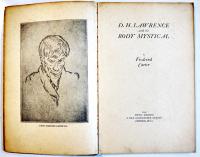 D.H.LAWRENCE and the Body Mystical by FREDERICK CARTER First edition　London Denis Archer 1932年