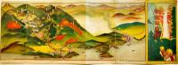 那智山案内（鳥瞰図）和歌山県汐崎管次郎発行　戦前
