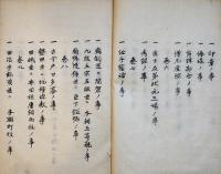 写本　制度通　全13巻6冊揃い　伊藤長胤・序文　僧観達蔵　天保3年
