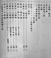 神奈川県執行京浜国道改修工事概要　折込附図5枚完　非売　神奈川県庁　大正14年