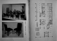 近代家具装飾資料第42-43輯　室内構成と家具作品集/三越　洪洋社　昭和17年