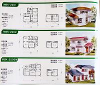 西武不動産注文建築21タイプ/25タイプ（パンフレット2部）昭和51年