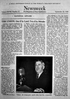 「TIME」「Newsweek」1946年　9冊