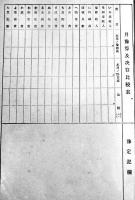 戦時生活家計日記（未使用）大政翼賛会愛知県支部編・発行　戦中戦時