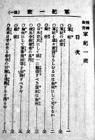 精神教育軍紀一班　袖珍判　小塚貞直編輯　初版　金城堂書房　明治31年