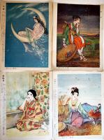 戦前少女雑誌イラスト切り抜き大判16種