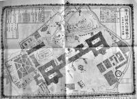 第十回関西府縣聯合共進会全図（彩色鳥瞰図）泰文社支部発行　明治43年