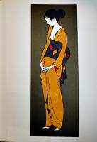 心景美人画-美人画三十態　林静一画　初版箱ビニカバ帯美本　講談社　昭和51年