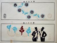 「蘆邊形」第五号（手拭い/半纏/風呂敷等見本帖）増田芳太郎発行　大正4年
