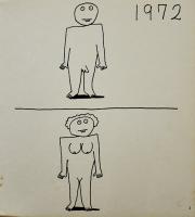 寄生虫THEORY OF EVOLUTION No.8 久里洋二漫画集coo.16 久里実験漫画工房　1972年