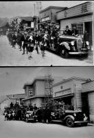 愛媛県八幡浜警防団写真大小15枚　昭和14〜18年