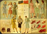 「1948アメリカンモード」春から夏への新しいスタイル　アメリカンモード社　昭和23年