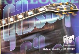Gibsonギターカタログ　ギブソン日本総代理店山野楽器　1999年