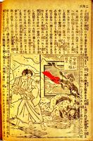 絵本天一坊實記全（大岡政談）市川かめ編輯兼出版　初版　鶴聲社/文事堂　明治21年