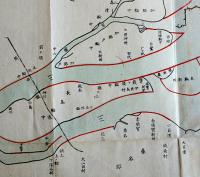 木曽長良揖斐三川改修計画図/木曽長良揖斐三川改修後之図（2舗一括）明治刊