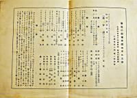 築地小劇場プログラム　思ひ出/マイエルフエステル　青山杉作演出　文庫判2つ折り　戦前