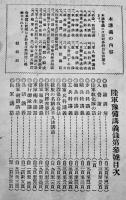 陸軍予備講義録・入営準備　第壹号〜参号　東京陸軍予備教育会　昭和2年