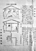 衣料切符制の話/衣料品点数表(商工省）/燈火管制に就て（大阪府統監部）各B4判3枚　昭和17年