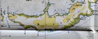ソロモン諸島/ビスマルク群島　多色刷り　二百万分一太平洋周域（南部）輿地図三号　昭和17年