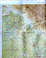 デリー/ボムベイ　多色刷り　二百万分一太平洋周域（南部）輿地図二十号　昭和17年