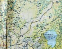 新満洲國全図　二百万分一　再版　多色刷り　小林又七編　日本統制地図株式会社　昭和18年