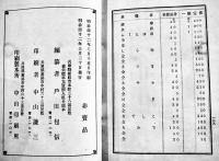 煙草賣捌人必携（煙草元賣捌所/煙草小売人模範店写真21p含む）戸田包信著　非売　明治42年