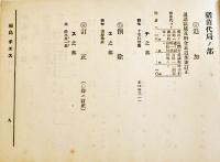 福島県下特設電話番号簿訂正書（第三回）非売　仙台逓信局発行　昭和3年